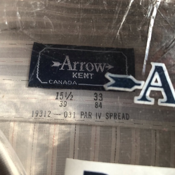 Vintage,Original Packaging, Arrow Button up Shirt - Picture 2 of 2